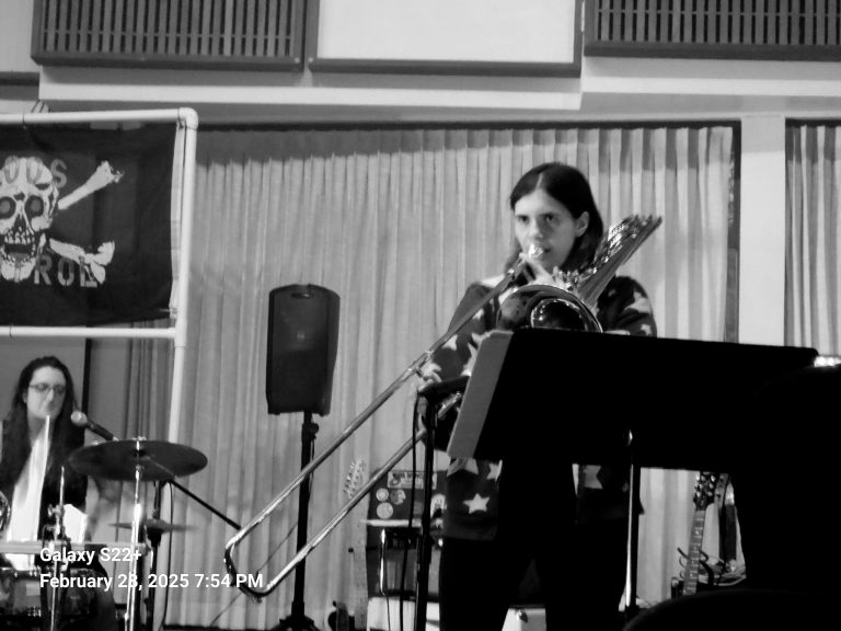 cc febrockuary kalee trombone bw